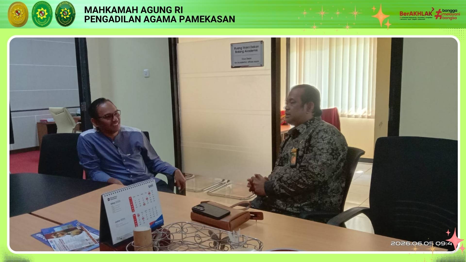 Ketua Pengadilan Agama Pamekasan Lakukan Kunjungan Silaturahmi Ke Universitas Trunojoyo Madura